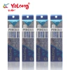 Yalong's best-selling 12-piece wooden standard pencil set for children, HB, students and schools Application Scenario